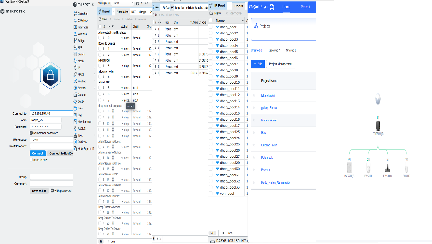 Network Configuration Interface